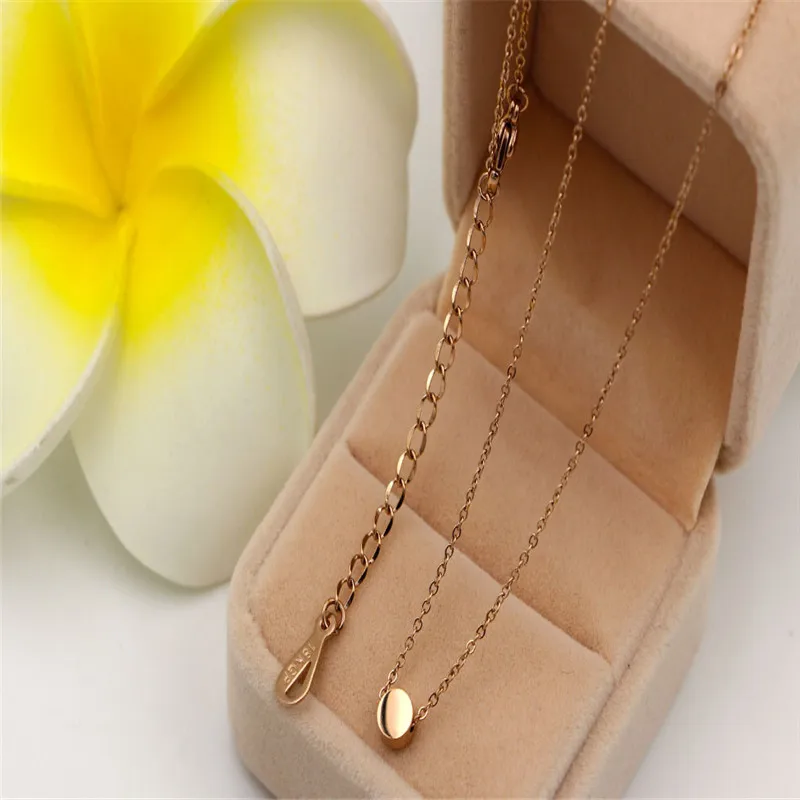 Простое маленькое золотистое колье-чокер в форме фасоли для женщин модное колье