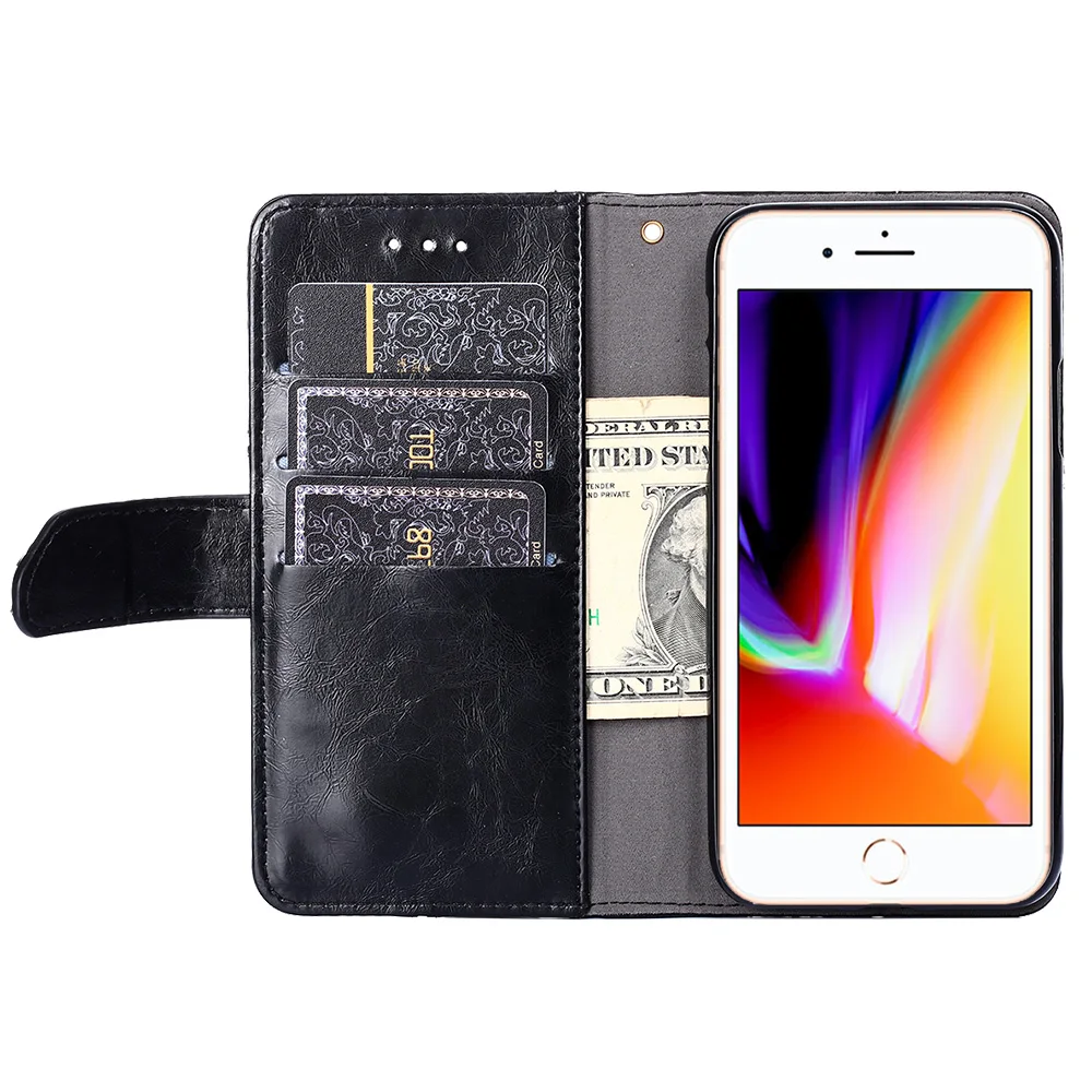 Wallet Case for Huawei Honor 7x 7 Vintage PU Leather Retro Flip Cover Magnetic Fashion Cases Kickstand Strap | Мобильные телефоны и