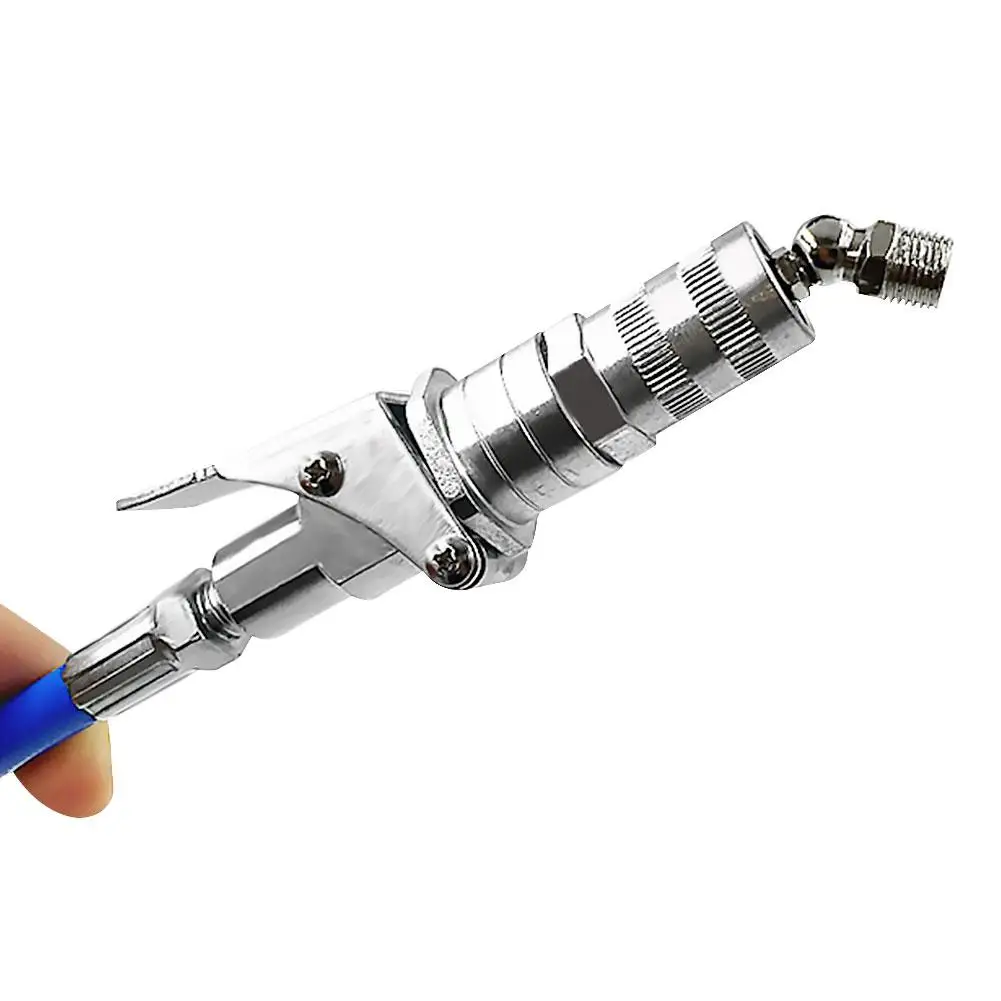 

Locking Pliers High Pressure Grease Fittings Single Handle Flat Grease Sprinkler Filling Presser Self - Locking Grease Fittings
