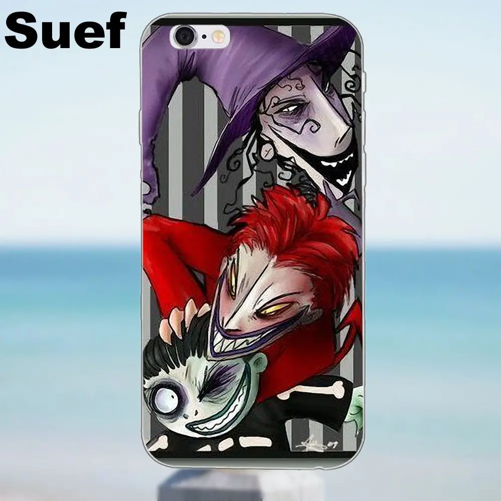 Suef Кошмар перед Рождеством мальчик для iPhone 4 4S 5 5S 5C SE 6 6S 7 8 Plus X Samsung Galaxy A3 A5 J1 J3 J5 J7 2016