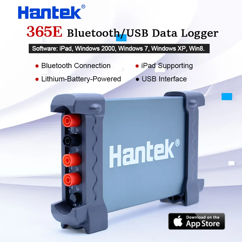 Hantek 365E USB bluetooth беспроводной цифровой регистратор данных Регистратор виртуальный