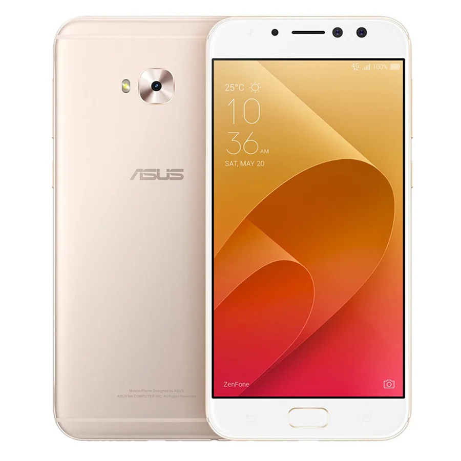 Оригинал ASUS ZenFone 4 Selfie Pro ZD552KL Snapdragon 625 Восьмиядерный селфи камера Android 7 1 Гб 64 5