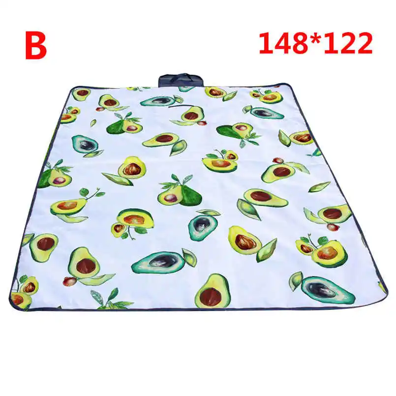 Picnic Blanket Пикник Одеяло Extra Large Водонепроницаемый складной Открытый коврик для сна игры на свежем воздухе Пикник Одеяло пляжная подстилка туристический коврик барбекю@ 15 - Цвет: Picnic Blanket