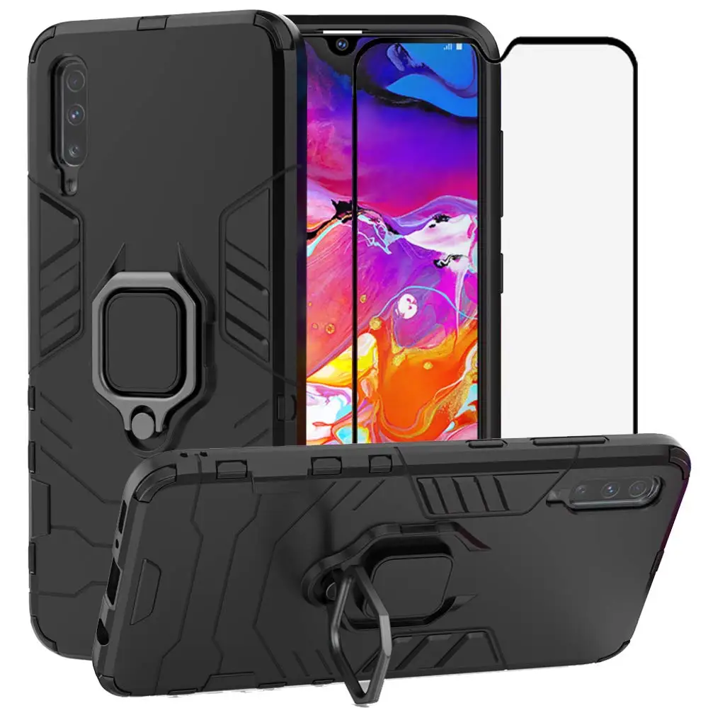 Чехол для Samsung Galaxy A50 A60 A70 A40 A30 A20 A10 A90 A80 A7 A8 A9 2018 A51 A71 чехол кольцо подставка M10 M20 M30 M40