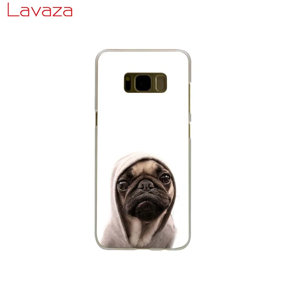 Твердый чехол для телефона Lavaza Animal Cute Pug Dog Samsung Galaxy A10 A30 A40 A50 A70 M10 M20 M30 | Мобильные