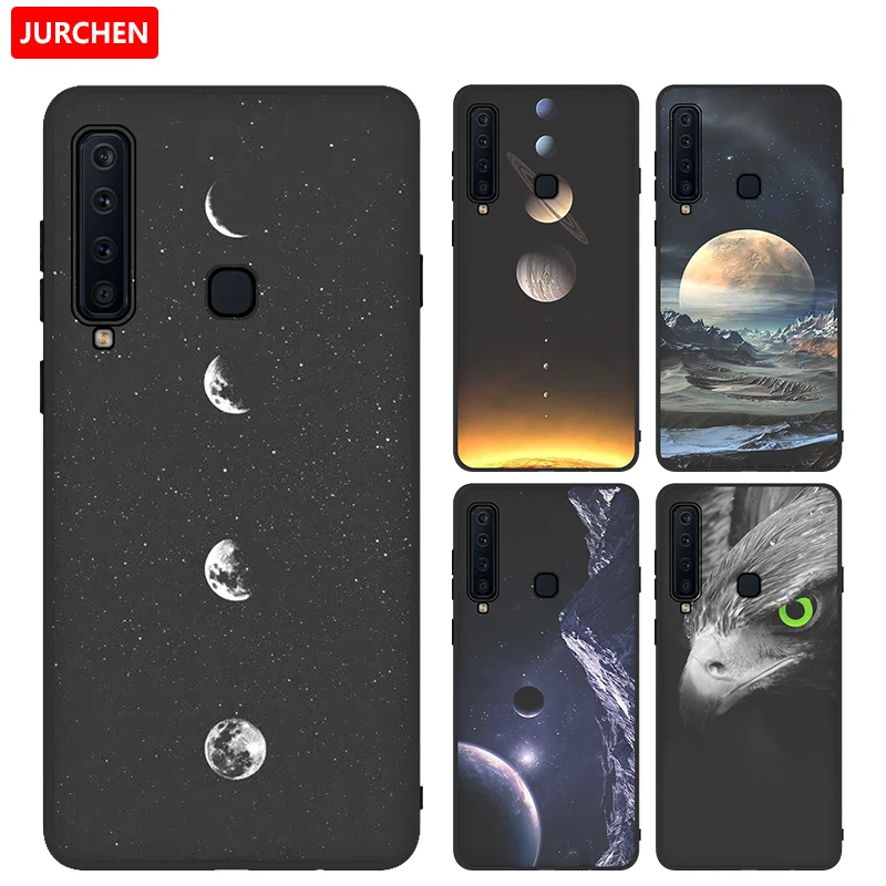 Чехол jurchen для samsung Galaxy A9 A920F, задняя крышка, силиконовый милый мультяшный TPU мягкий чехол для samsung A9S A9200, чехол для телефона