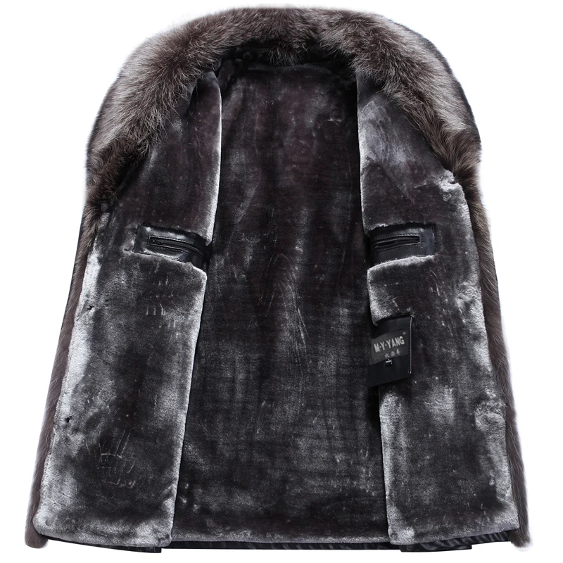 Mu Yuan Yang 3XL 4XL утолщенные кожаные куртки для мужчин пальто из искусственной кожи 2018