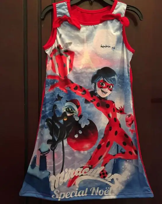 Girl's dress The new 2018 Popular ladybug dresses girls summer dresses. | Детская одежда и обувь