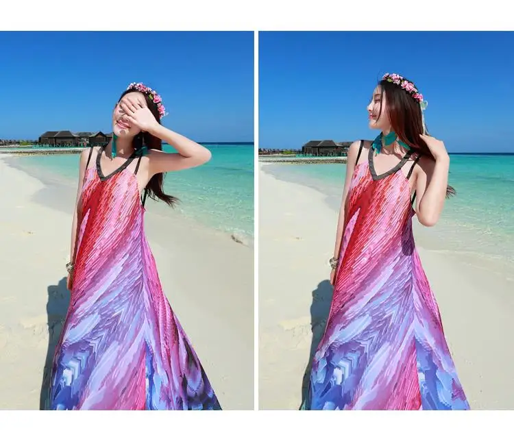 Модное женское платье, винтажное, Vestidos Desigual, женское макси платье, сексуальное, с открытой спиной, с принтом павлина, длинное платье, бохо, Пляжное Платье
