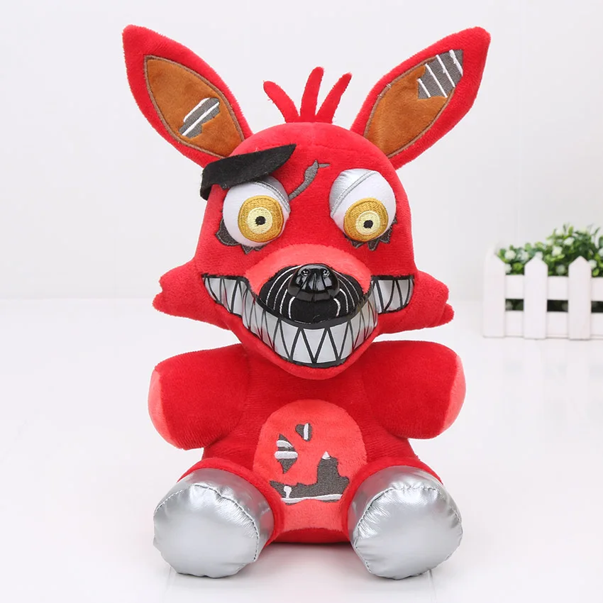 25 см пять ночей у Фредди плюшевый медведь FNAF лиса Золотой Фредди кошмар Фредди Фокси Бонни и Чика Дети Плюшевые игрушки куклы