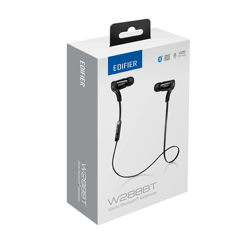 EDIFIER W288BT Bluetooth наушники CVC с шумоподавлением Беспроводные V4.0 в сочетании NFC APT