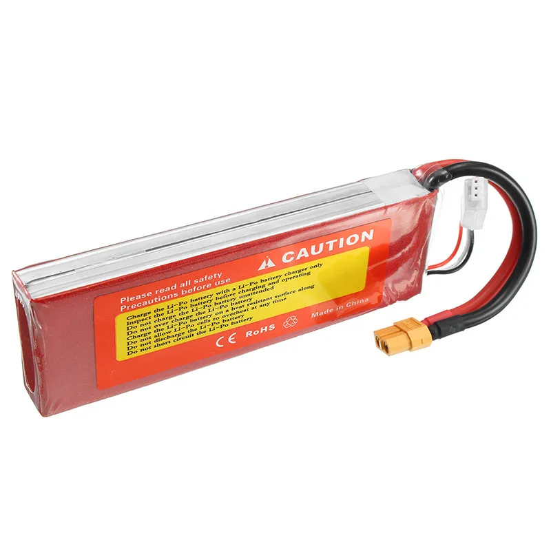 Аккумуляторная Lipo батарея ZOP power 7 4 V 6000mAh 45C 2S XT60 разъем для радиоуправляемого