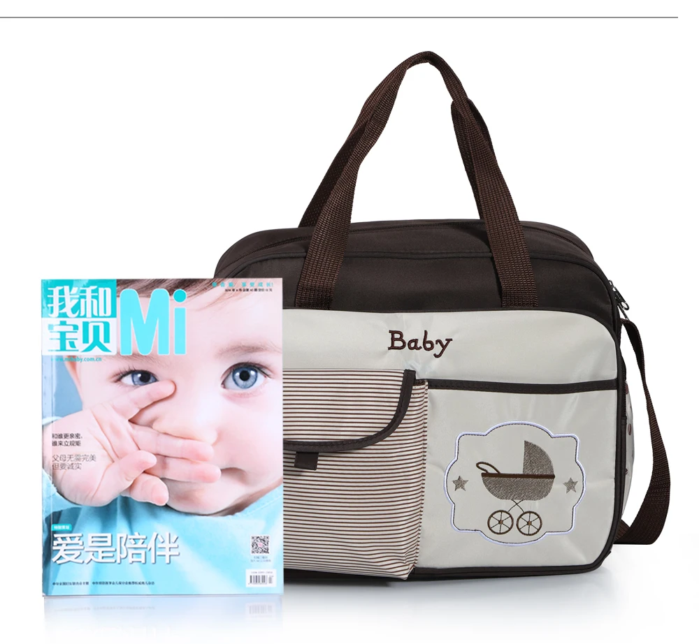 Multi-function сумка для мам пеленки сумка Рюкзак Baby Care Подгузники Сумки водостойкие мода и прочный большой емкости