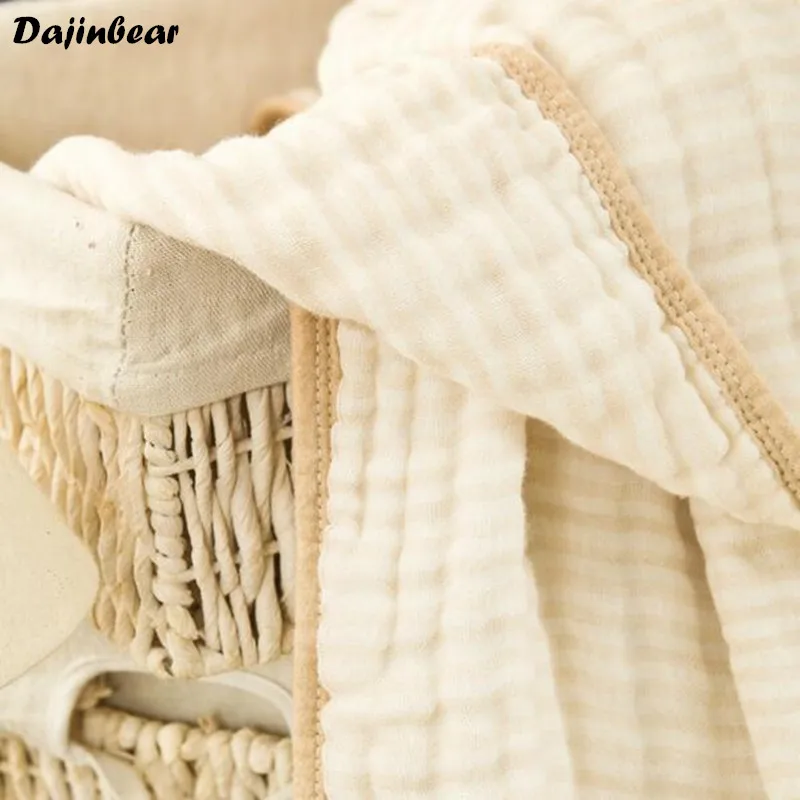 Dajinbear/ хлопковое детское банное полотенце с героями мультфильмов, банный халат, хлопковый махровый купальный халат для маленьких детей Новинка, для малышей