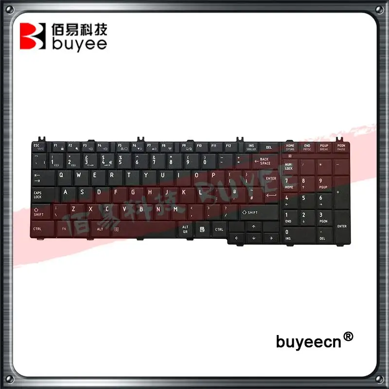 

English Keyboards Replacement For Toshiba Satellite C650 C650D C655 C655D C660 C660D C665 C665D C670 C670D UK Keyboard Tested