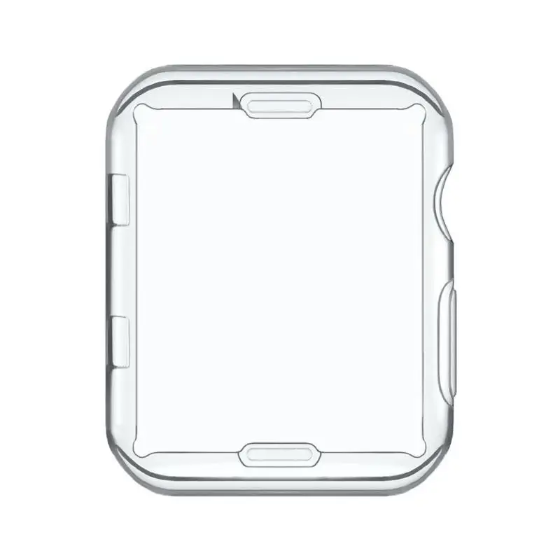 38mm 38 мм/42 мм мягкий ТПУ Смарт-часы Полный Экран Cove Защита Чехол для Apple Watch серии 1/2/3 крышка Корпус для наручных часов iWatch - Цвет: 38mm
