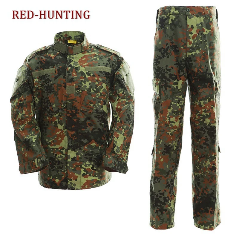 US Army Military Uniform Gear ACU Camouflage Hunting Tactical Bdu Combat Men Clothing Set | Спорт и развлечения
