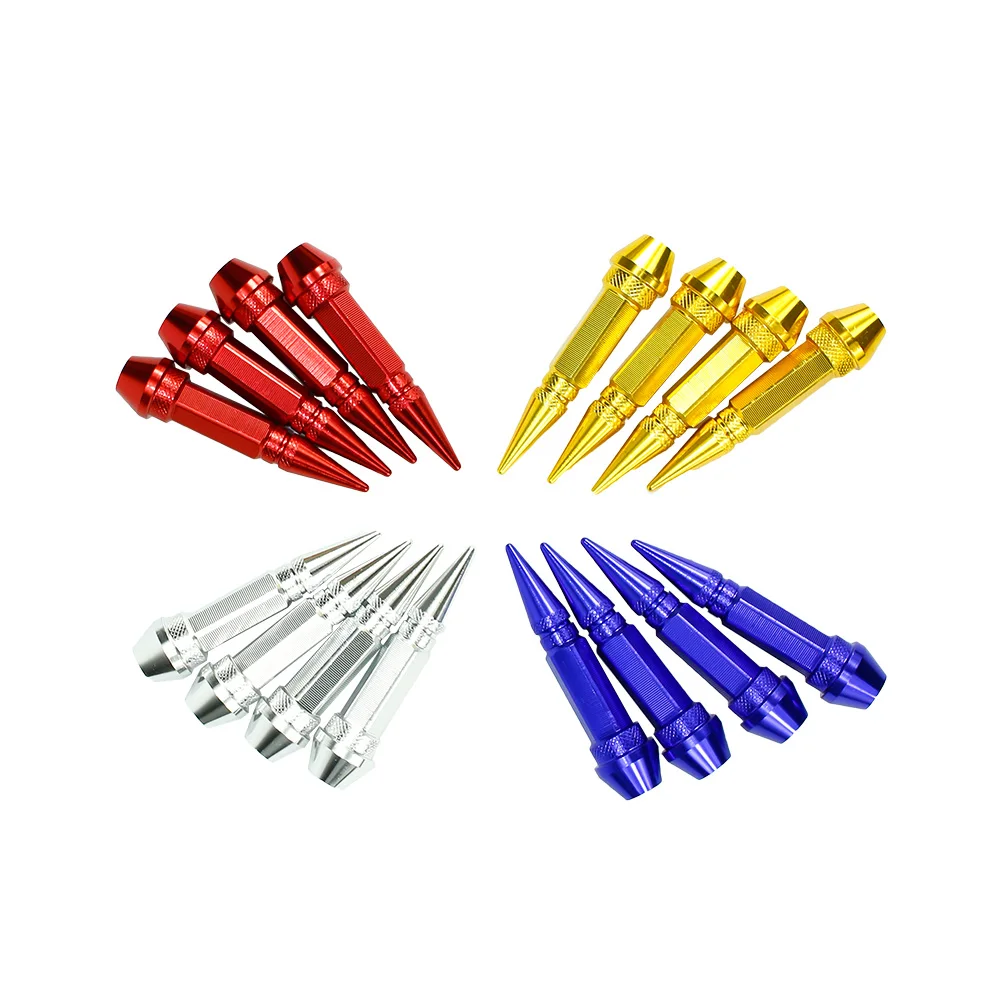 4 шт./компл. универсальная колпачок клапана автомобильной велосипедной шины s