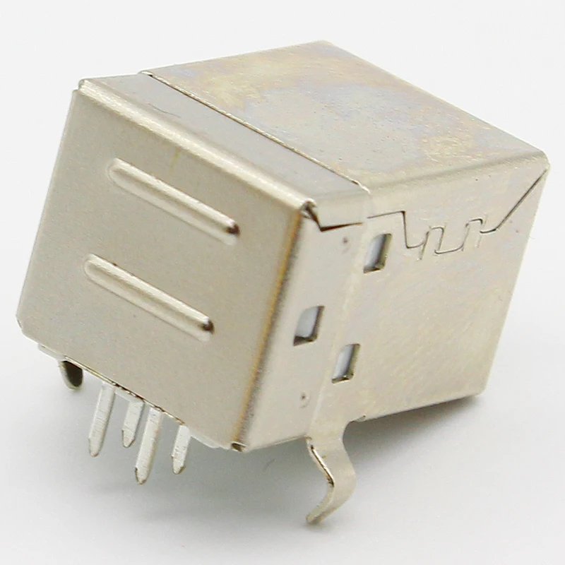 Плоский USB B Тип гнездовой разъем для принтера интерфейс передачи данных