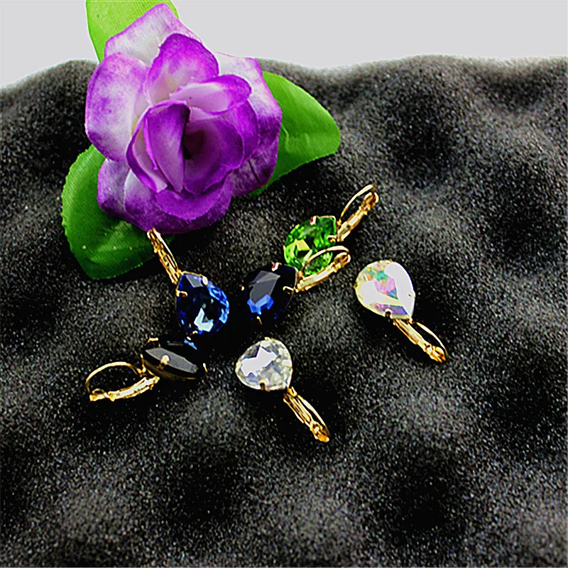 Серьги с крючком для ушей женские украшения дня рождения красивые черные белые