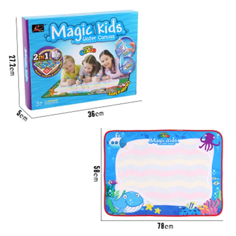 

Drawing toy Children Education Magic Water Painting Board Magic Graffiti Color Painting Toys juguetes brinquedos oyuncak #4M30