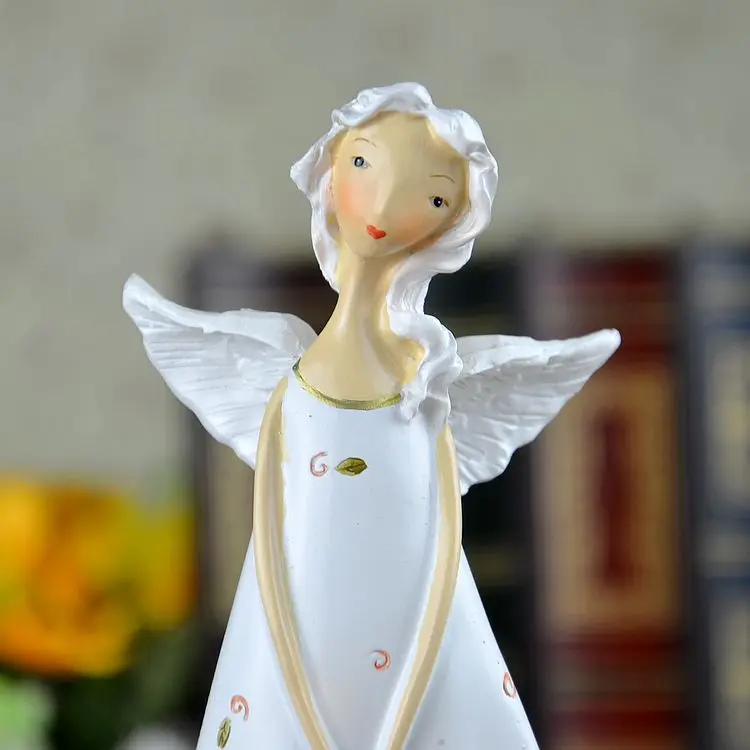 Европейский стиль смола мать дочь ангел эльф 2 шт./компл. искусственные украшения