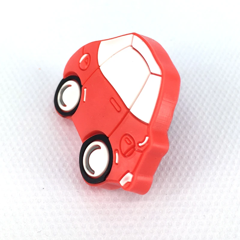 12 шт Горячая продажа мягкие резинки комод круглые ручки для ящиков красный