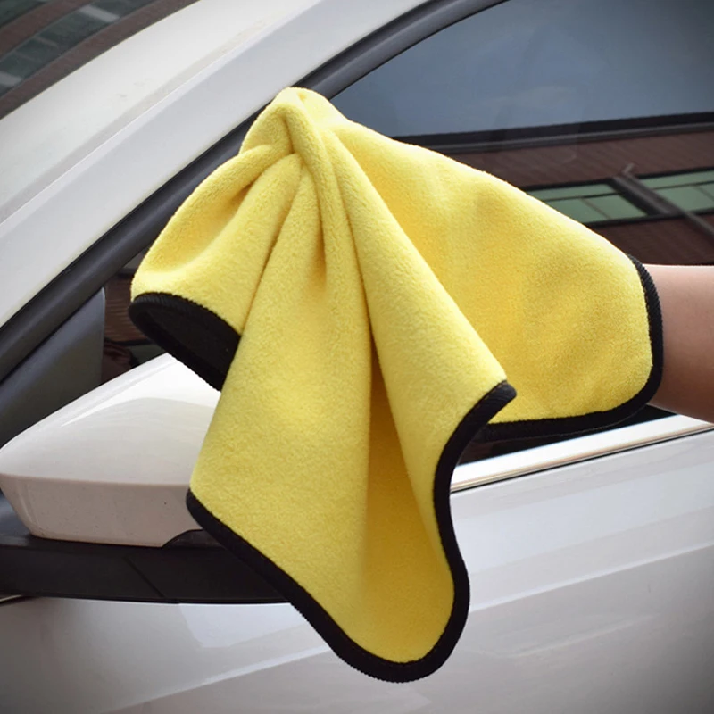 Car Polishing Washing Towels Plush Microfiber Cleaning Towel Auto Cloth Detailing Wash Drying | Автомобили и мотоциклы