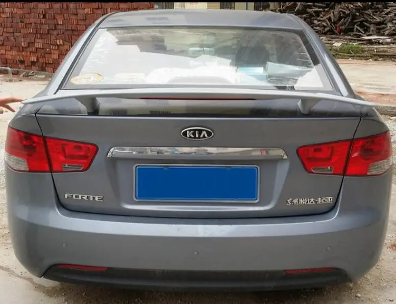 Праймер ABS для автомобиля задний спойлер багажника Kia Forte 2010 2011 2012 2013 2014 2015 2016 2017 2018