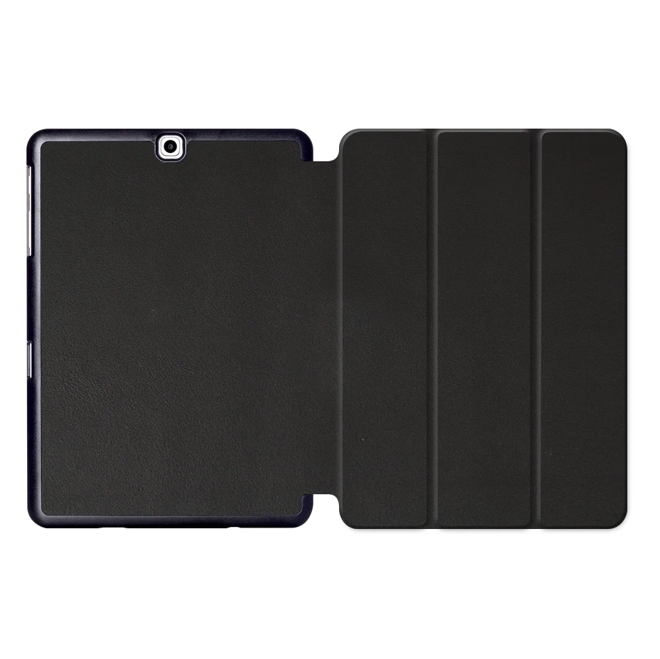 Чехол для планшета MTT для samsung Galaxy Tab A, 9,7 дюймов, SM-T550, SM-T555, SM-P550, граффити, из искусственной кожи, флип, умный чехол - Цвет: Black