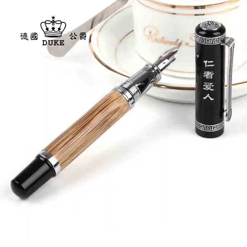 Ручка перьевая из бамбука 0 7/1 2 мм в оригинальной коробке|fountain pen|nib fountain peniridium nib pen