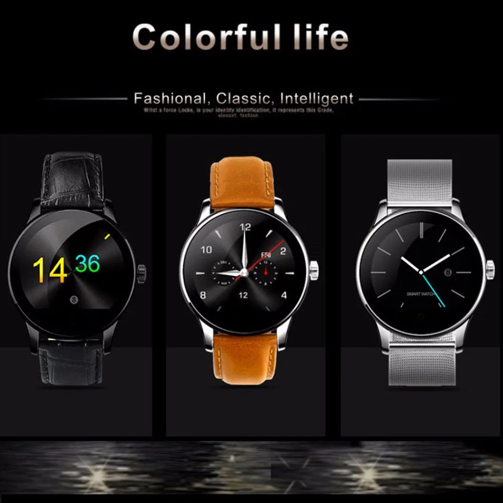 NEW Smart Watch K88H Bluetooth Smartwach 1.2'' IPS Screen Support Heart Rate Monitor Pedometer Wristwatch For IOS Android