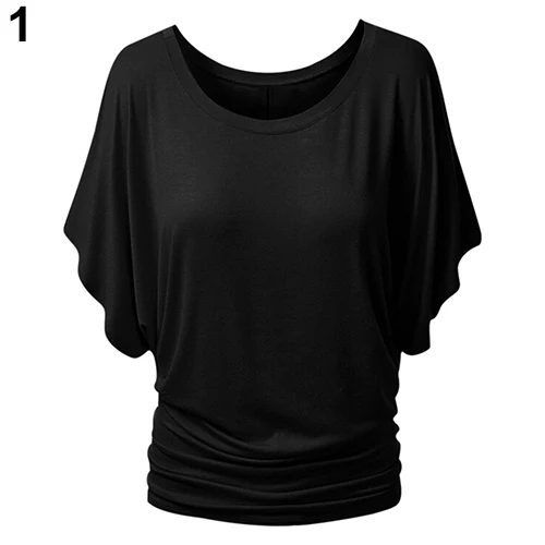 Женская футболка с вырезом лодочкой и длинным рукавом Повседневная открытыми