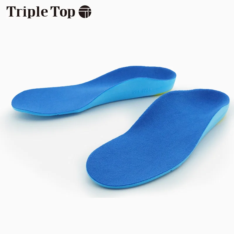 Детские ортопедические стельки TripleTop из кремнезема с противоскользящей тепловой