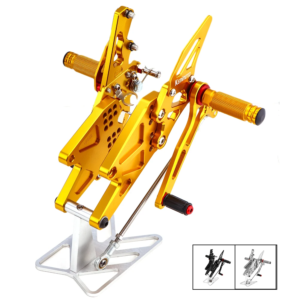 Абсолютно MT-03 R3 CNC регулируемый задний Набор Rearsets Подножка для Yamaha YZF R25 R3-& MT-25-(non-U.S.model