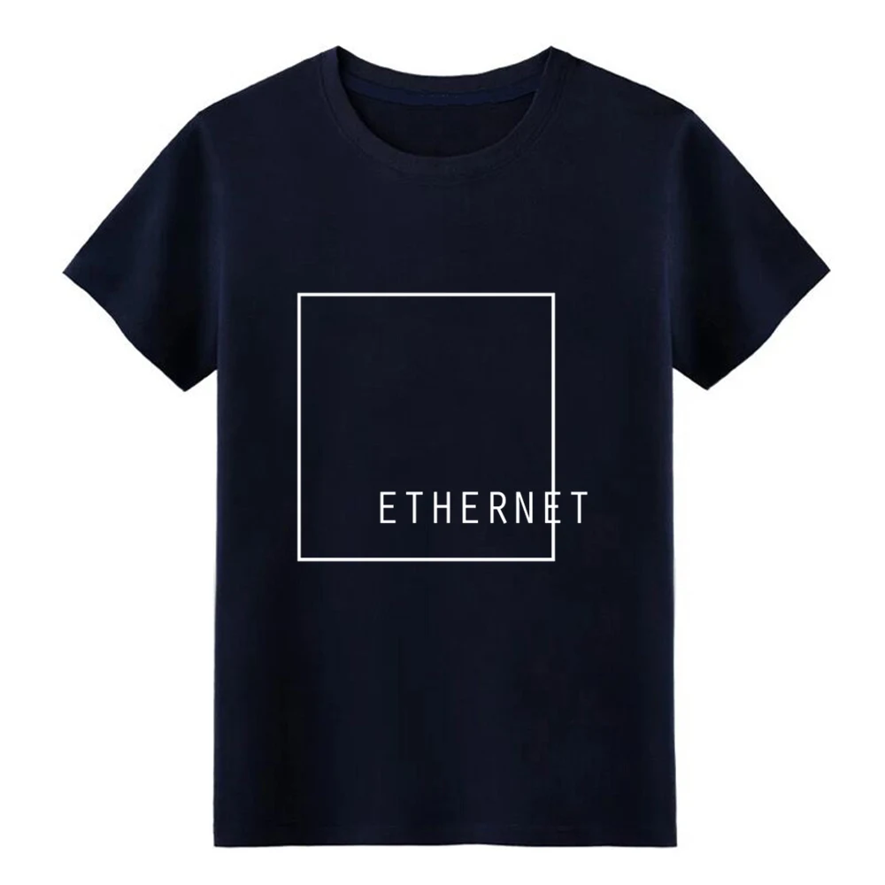 ETHERNET Aesthetic Vaporwave Meme t shirt Knitted Short Sleeve S-3xl Pictures Crazy Casual Spring Autumn Leisure | Мужская одежда