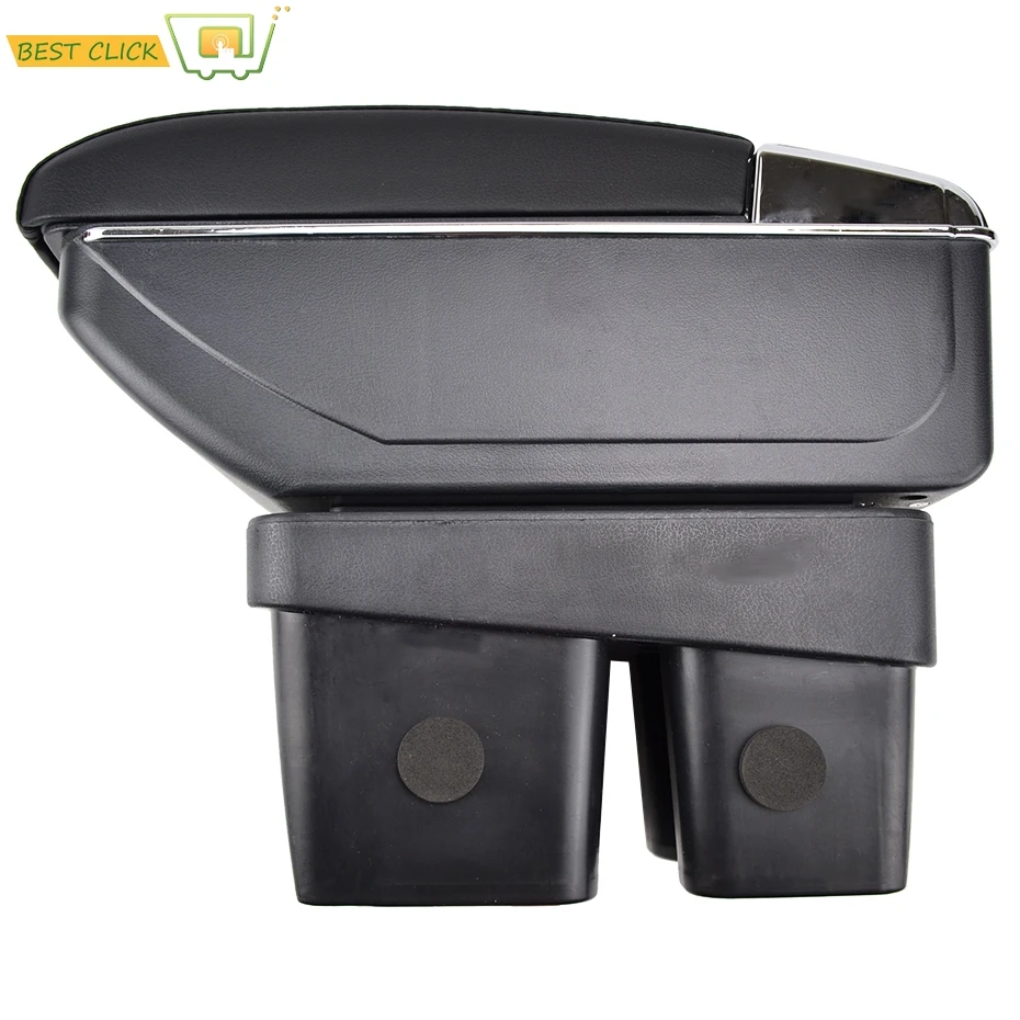 

Подлокотник двухслойный для Volkswagen VW Golf 7 Mk7 2013-2017, центральный подлокотник для хранения, консоль, подстаканник 2014 2015 2016