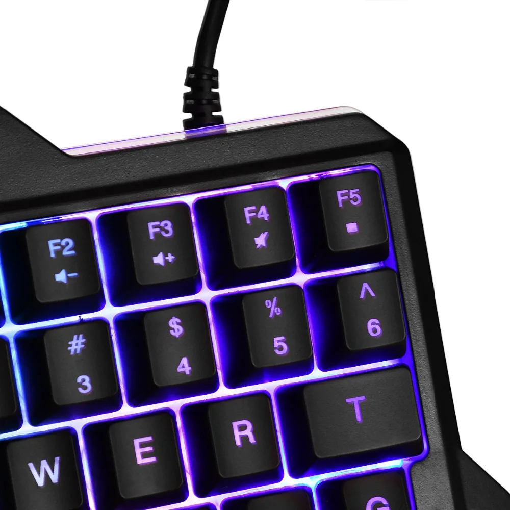 G30 Профессиональная USB светодиодная подсветка механическая клавиатура 35 клавиш