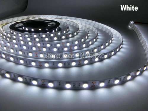 Светодиодный светильник 5050 SMD DC 12 В Гибкий 60 светодиодный/м 5 м 300 светодиодный