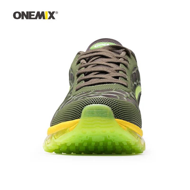 ONEMIX мужская спортивная обувь для мужчин Max Cushion красивые тренды спортивные кроссовки Zapatillas Спортивная обувь серые Прогулочные кроссовки