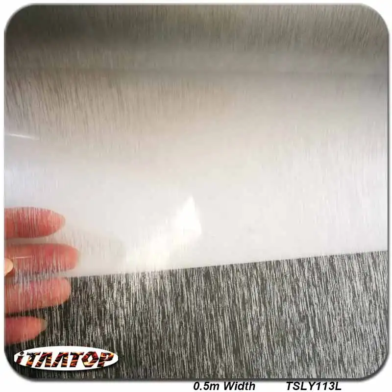 

iTAATOP TSLY113L 0.5m*10m brushed film Water Transfer Printing Film pva hydro dipping film