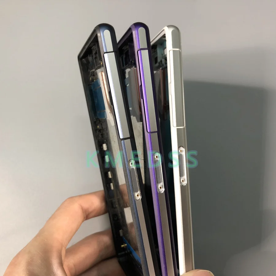 Полный корпус чехол для замены для sony Xperia Z2 L50w D6503 D6502 ЖК-панель рамка средняя рамка Крышка батарейного отсека+ Инструменты