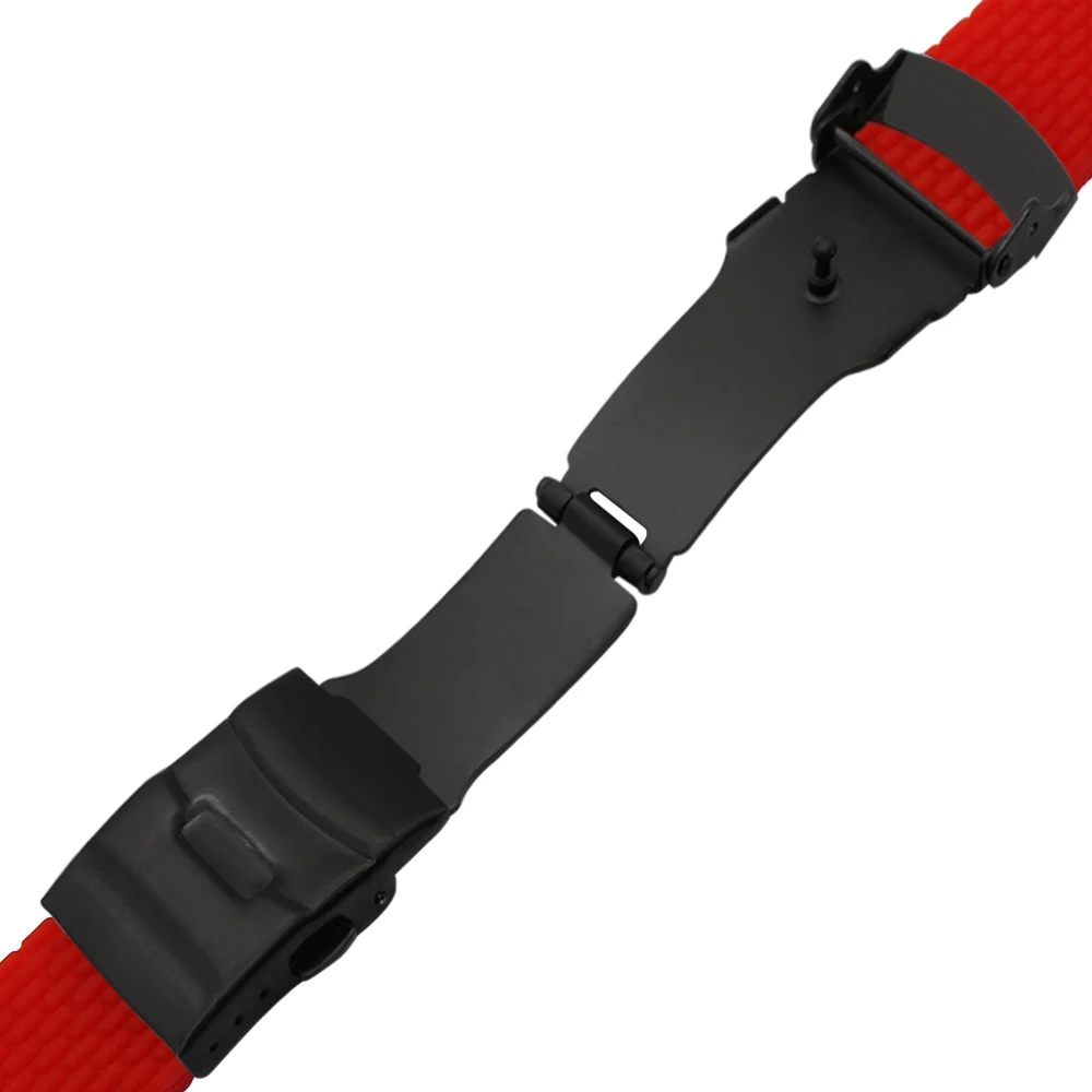 Ремешок из силиконовой резины с быстроразъемными адаптерами для iWatch Apple Watch 38 мм 42