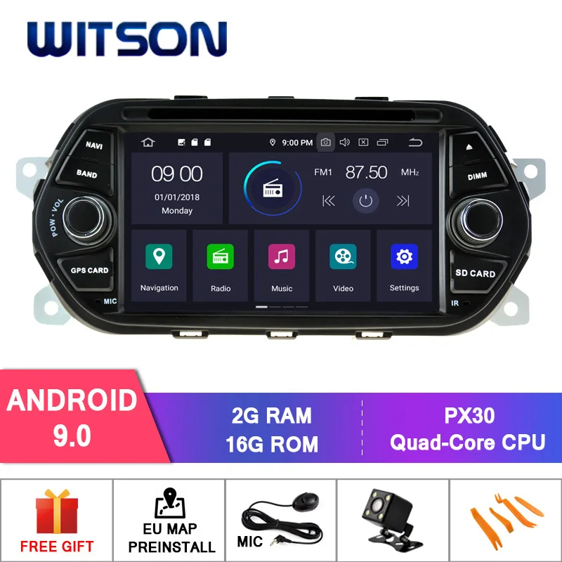 RD5336 2GB RAM WITSON Android 9,0 Восьмиядерный 4G ram+ 64G rom автомобильный dvd-плеер gps для FIAT TIPO EGEA- Авто DVD сенсорный экран автомобильный dvd - Цвет: RD5336 2GB RAM