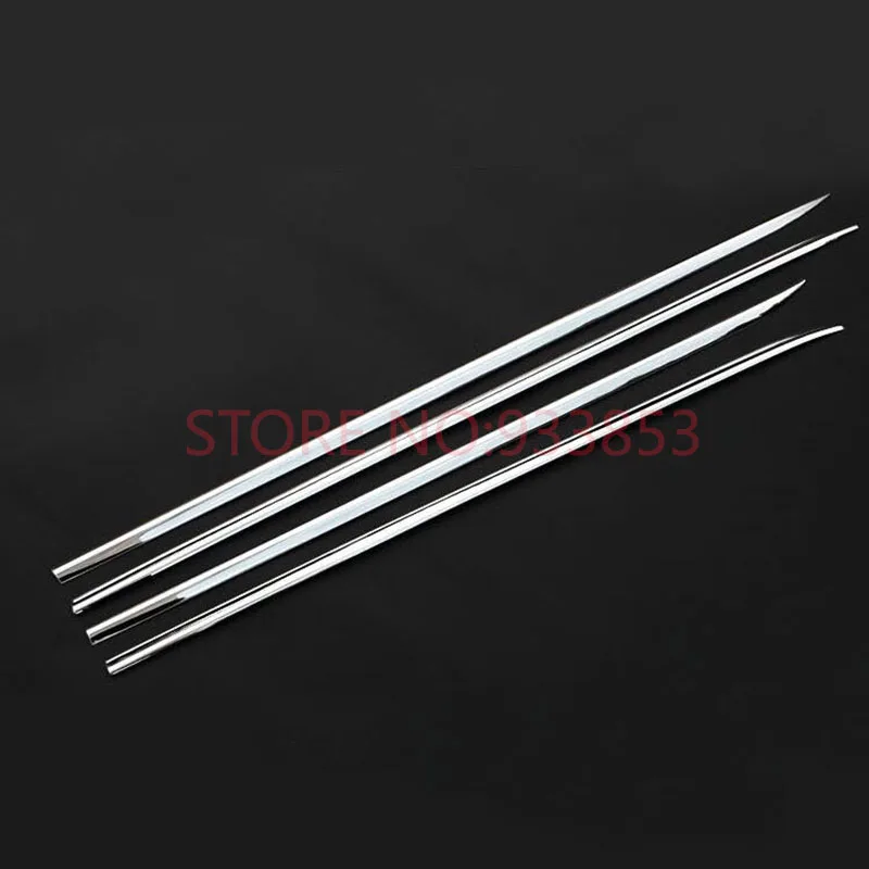 

4pcs Stainless steel Door Side Body Molding Cover Trim For VW sharan 2012-2015