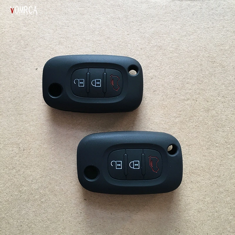 Изысканный Супер качественный силиконовый чехол для ключей с дистанционным