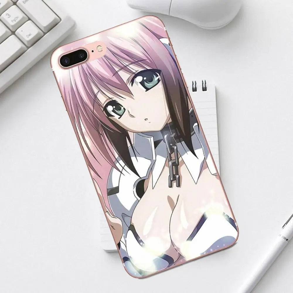Qdowpz мягкий чехол с принтом Sora No Otoshimono для iPhone X XS Max XR 4 4S 5 5C SE 6 6S 7 8 Plus Galaxy A3 A5 J1 J3 J5 J7
