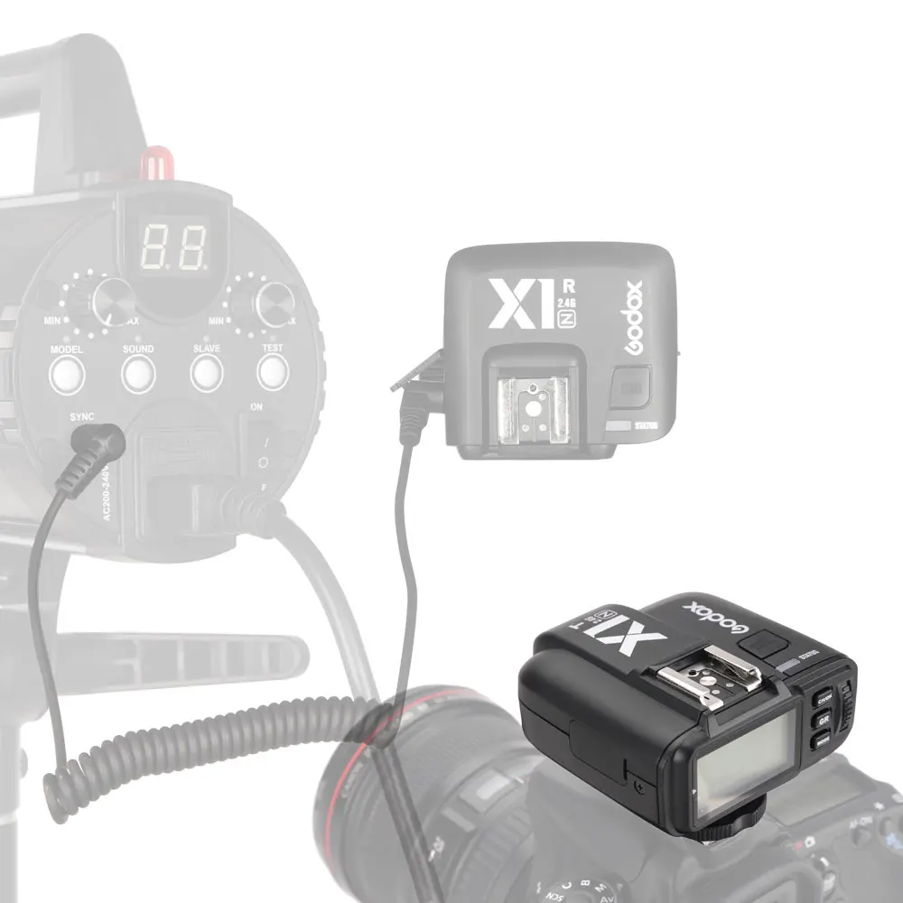 Godox X1N X1T N 2 4 ГГц i ttl Беспроводной один передатчик вспышка триггера для Nikon TT685N AD200