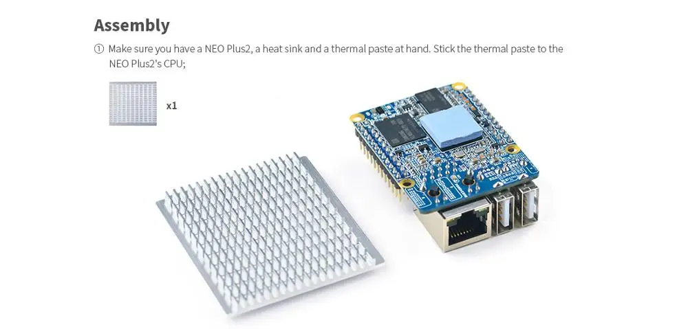RealQvol Friendlyarm NanoPi NEO Plus2 цельнометаллический алюминиевый корпус с антенной и пользовательским радиатором