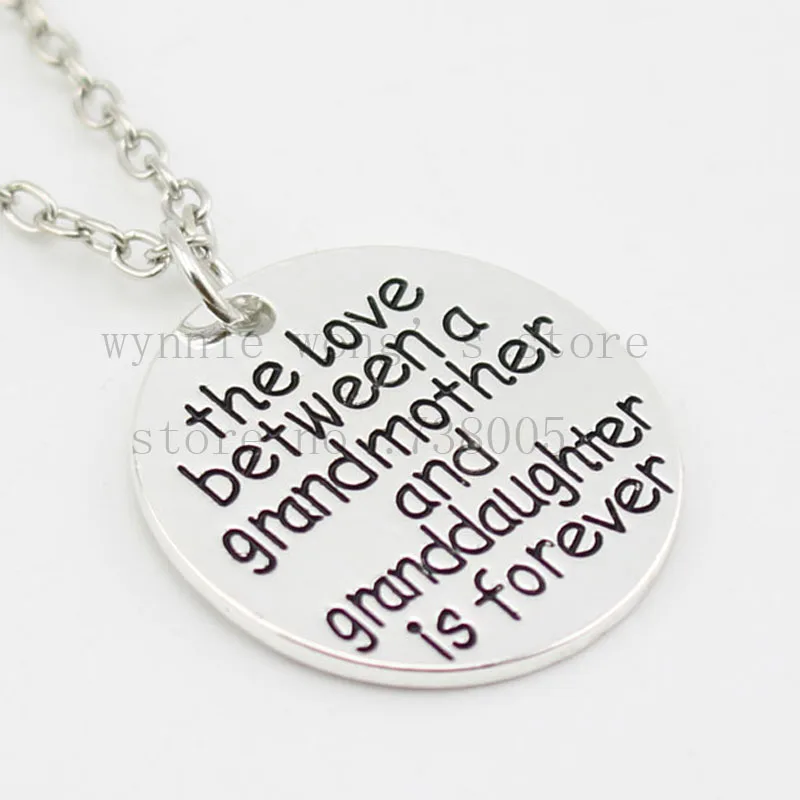 2014 модное ожерелье любовь между бабушкой и внуком навсегда для бабушки внука